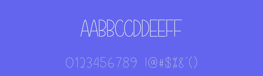 Simple Preasure Display Font by creativeletter — Display Font — thumbnail 3