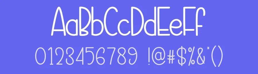 Simple Preasure Display Font by creativeletter — Display Font — thumbnail 3