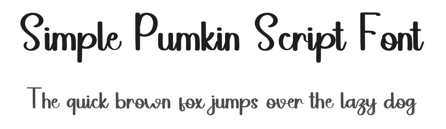 Simple Pumkin Script Font by inermediaSTUDIO — Script Handwritten Font