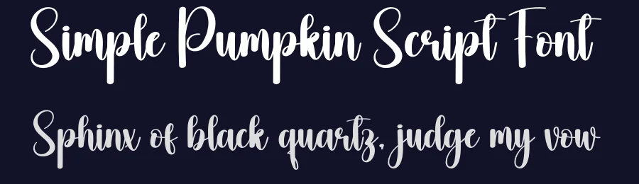 Simple Pumpkin Script Font by creativeletter — Script Handwritten Font — thumbnail 2