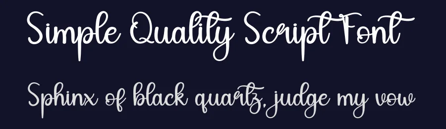 Simple Quality Script Font by andikastudio — Script Handwritten Font — thumbnail 2