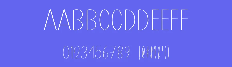 Simple Romance – Simple Sans Serif Font by freshtypeink — Display Font — thumbnail 3