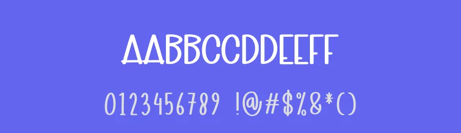 Simple Santa Display Font by creativeletter — Display Font — thumbnail 3