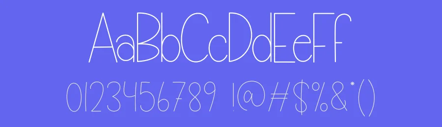 Simple Saturday Display Font by creativeletter — Display Font — thumbnail 3