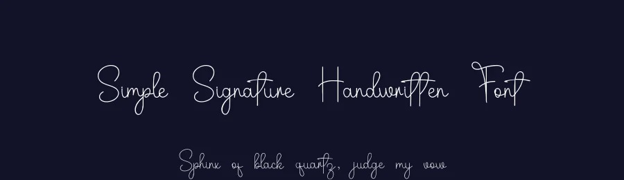 Simple Signature Handwritten Font by inermediaSTUDIO — Script Handwritten Font — thumbnail 2