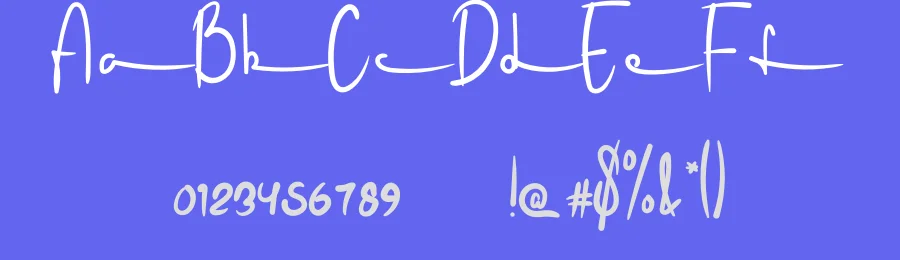 Simple Signature Script Font by levincreative — Script Handwritten Font — thumbnail 3