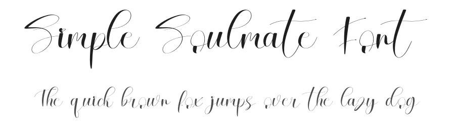 Simple Soulmate Font by inermediaSTUDIO — Script Handwritten Font