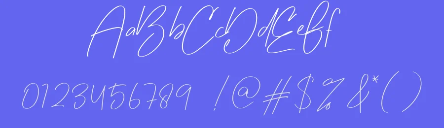 Simple Stickers Font by creativeletter — Script Handwritten Font — thumbnail 3