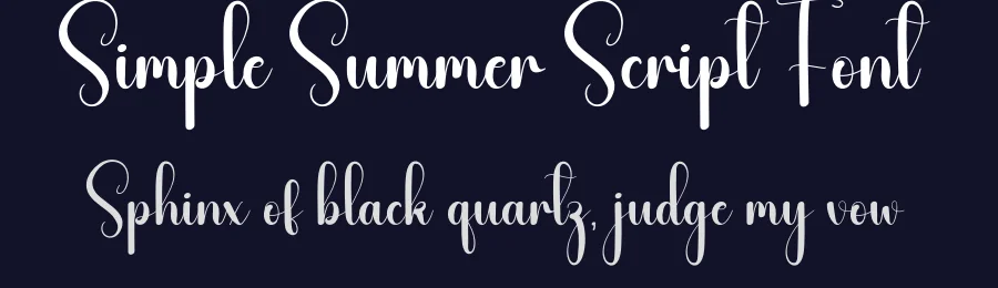 Simple Summer Script Font by andikastudio — Script Handwritten Font — thumbnail 2