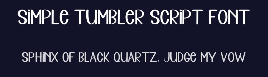 Simple Tumbler Script Font by inermediaSTUDIO — Display Font — thumbnail 2
