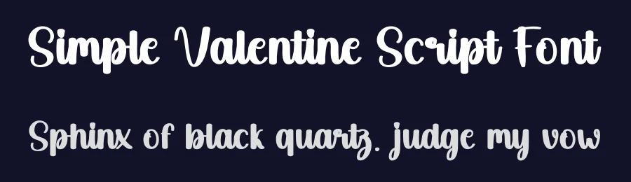 Simple Valentine Script Font by andikastudio — Script Handwritten Font — thumbnail 2