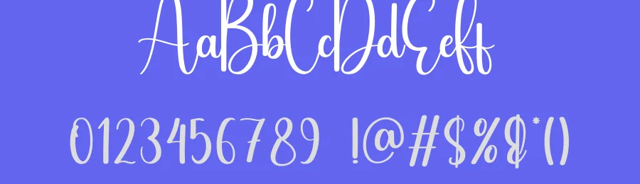 Simple Valentine Script Typeface by creativeletter — Script Handwritten Font — thumbnail 3