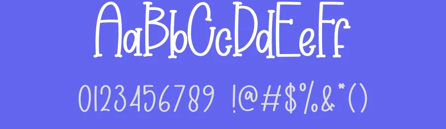 Simple Wednesday Display Font by creativeletter — Display Font — thumbnail 3