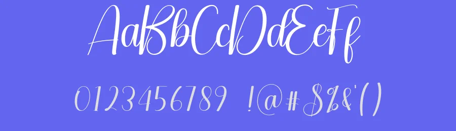 Simplesnow Script Font by creativeletter — Script Handwritten Font — thumbnail 3