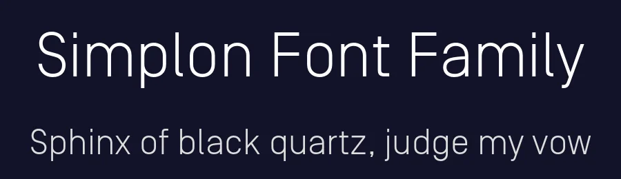 Simplon Font Family by Swiss Typefaces — Display Font — thumbnail 2