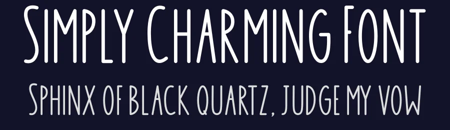 Simply Charming Font by jimtypestudio — Display Font — thumbnail 2