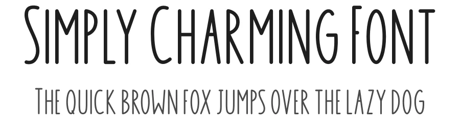 Simply Charming Font by jimtypestudio — Display Font