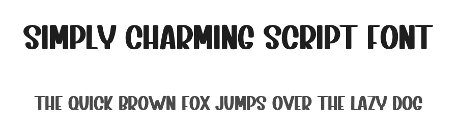 Simply Charming Script Font by inermediaSTUDIO — Display Font