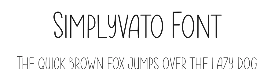 Simplyvato Font by Creatifontstudios — Decorative Font