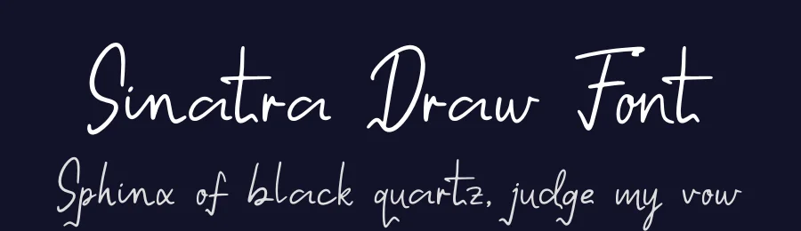 Sinatra Draw Font by Gracetypestudio — Script Handwritten Font — thumbnail 2