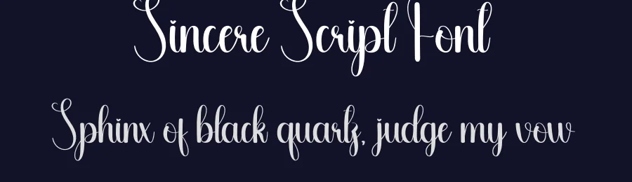 Sincere Script Font by andikastudio — Script Handwritten Font — thumbnail 2