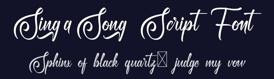 Sing A Song Script Font by RaisProject — Script Handwritten Font — thumbnail 2