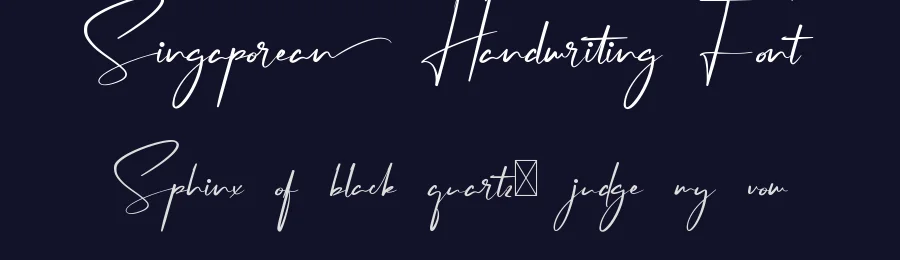 Singaporean Handwriting Font by nihstudio — Script Handwritten Font — thumbnail 2