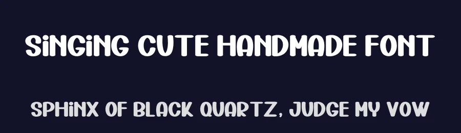 Singing Cute Handmade Font by inermediaSTUDIO — Display Font — thumbnail 2