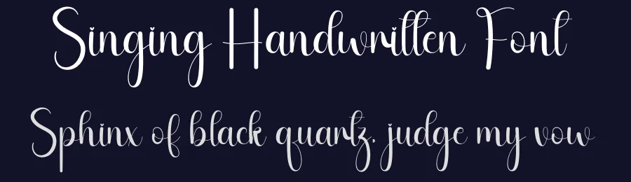 Singing Handwritten Font by andikastudio — Script Handwritten Font — thumbnail 2
