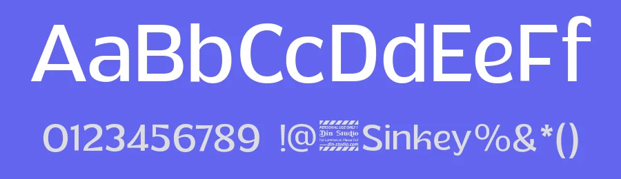 Singkey Font by Din Studio — Sans Serif Font — thumbnail 3