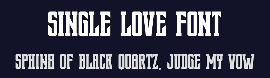 Single Love Font by Almairatype — Decorative Font — thumbnail 2