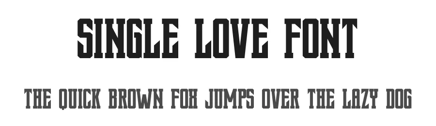 Single Love Font by Almairatype — Decorative Font