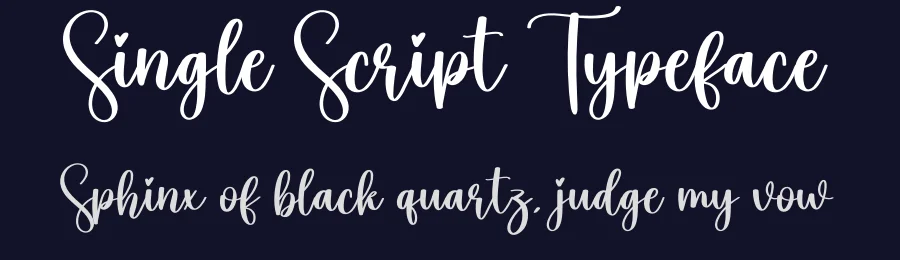 Single Script Typeface by creativeletter — Script Handwritten Font — thumbnail 2