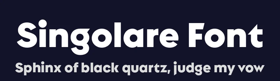 Singolare Font by Latinotype — Sans Serif Font — thumbnail 2