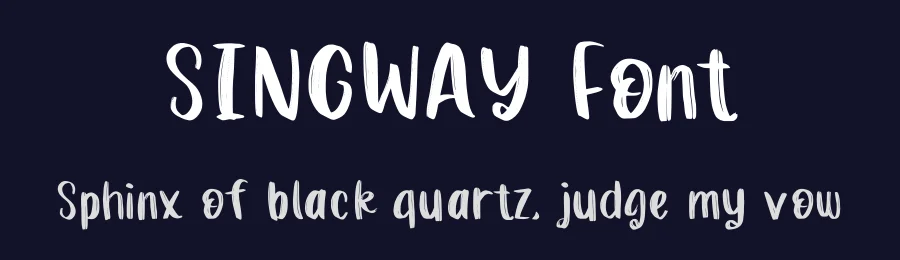 SINGWAY Font by Cocodesign — Script Handwritten Font — thumbnail 2