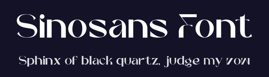 Sinosans Font by NazmulsDesign — Sans Serif Font — thumbnail 2