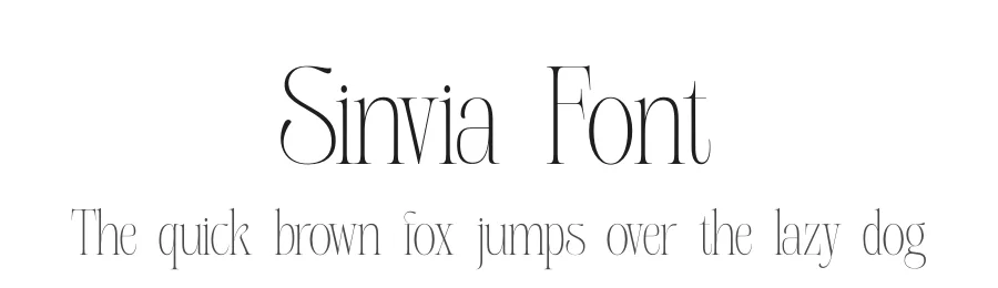 Sinvia Font by saemoon creative — Serif Font