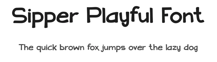 Sipper Playful Font by Pinisi ART — Display Font