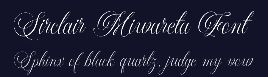 Sirclair Miwareta Font by Denustudios — Script Handwritten Font — thumbnail 2