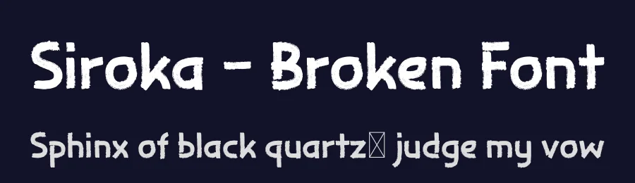 Siroka – Broken Font by productype — Script Handwritten Font — thumbnail 2