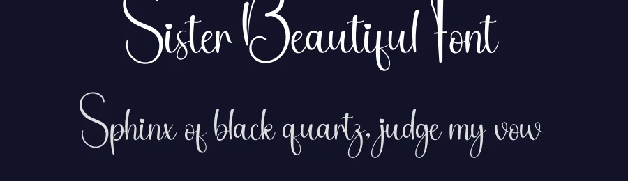 Sister Beautiful Font by andikastudio — Script Handwritten Font — thumbnail 2