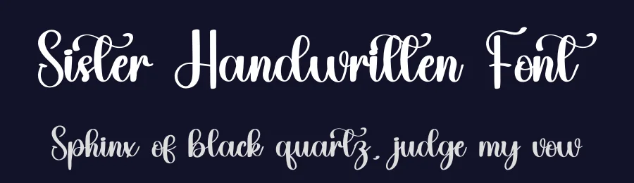 Sister Handwritten Font by inermediaSTUDIO — Script Handwritten Font — thumbnail 2