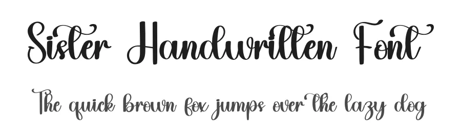 Sister Handwritten Font by inermediaSTUDIO — Script Handwritten Font