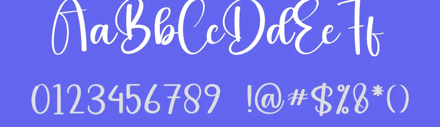 Sister Mother Calligraphy Font by creativeletter — Script Handwritten Font — thumbnail 3
