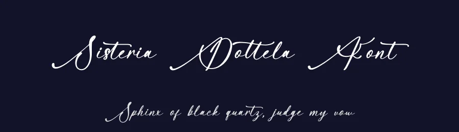 Sisteria Dottela Font by letterenastudios — Script Handwritten Font — thumbnail 2