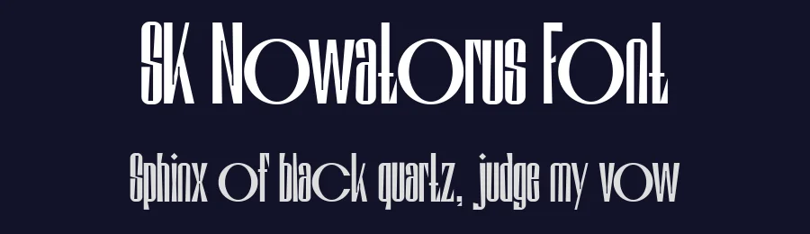 SK Nowatorus Font by Shriftovik Type Foundry — Sans Serif Font — thumbnail 2