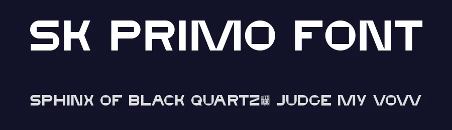 SK Primo Font by Shriftovik Type Foundry — Sans Serif Font — thumbnail 2