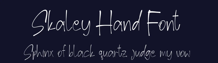 Skaley Hand Font by Creatifontstudios — Script Handwritten Font — thumbnail 2