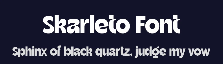 Skarleto Font by Twicolabs Fontdation — Sans Serif Font — thumbnail 2