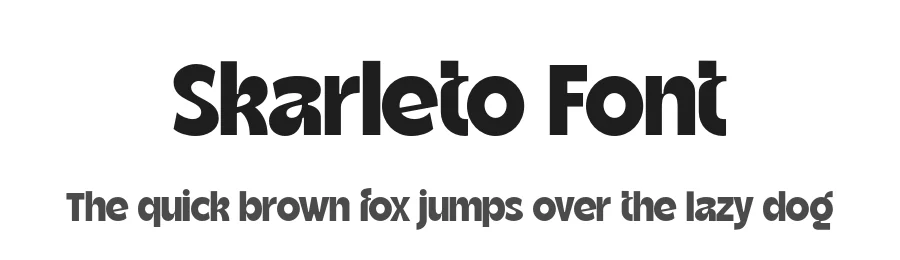 Skarleto Font by Twicolabs Fontdation — Sans Serif Font